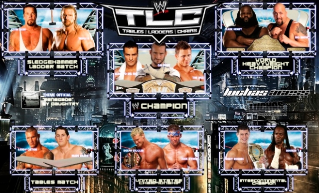 Wallpaper: Cartel del PPV WWE TLC 2011 / By: asasj23 - LuchasAcess.wordpress.com